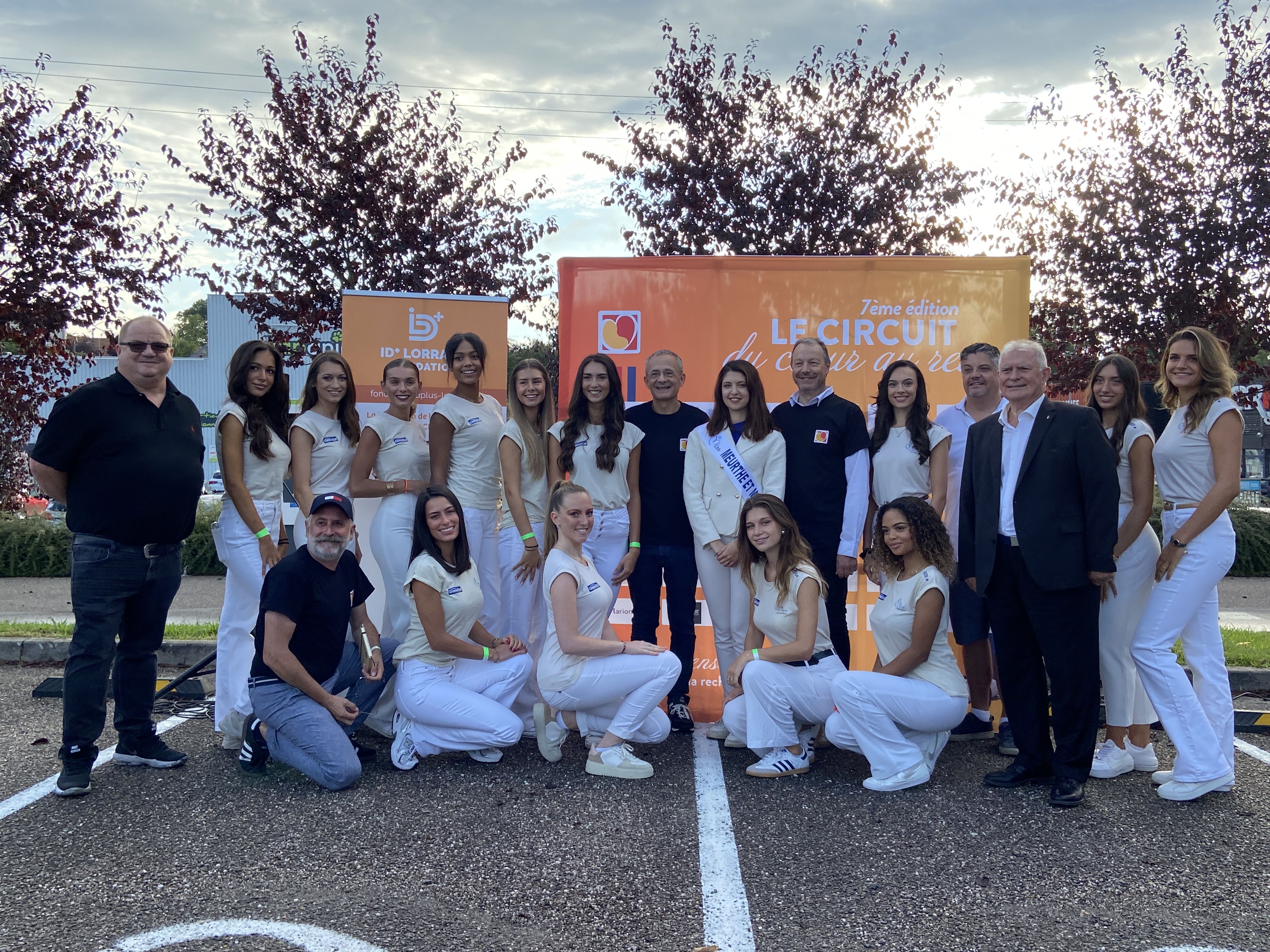 Délégation Miss Lorraine avec Miss Meurthe-et-Moselle 2023 et les candidates Miss Lorraine 2024