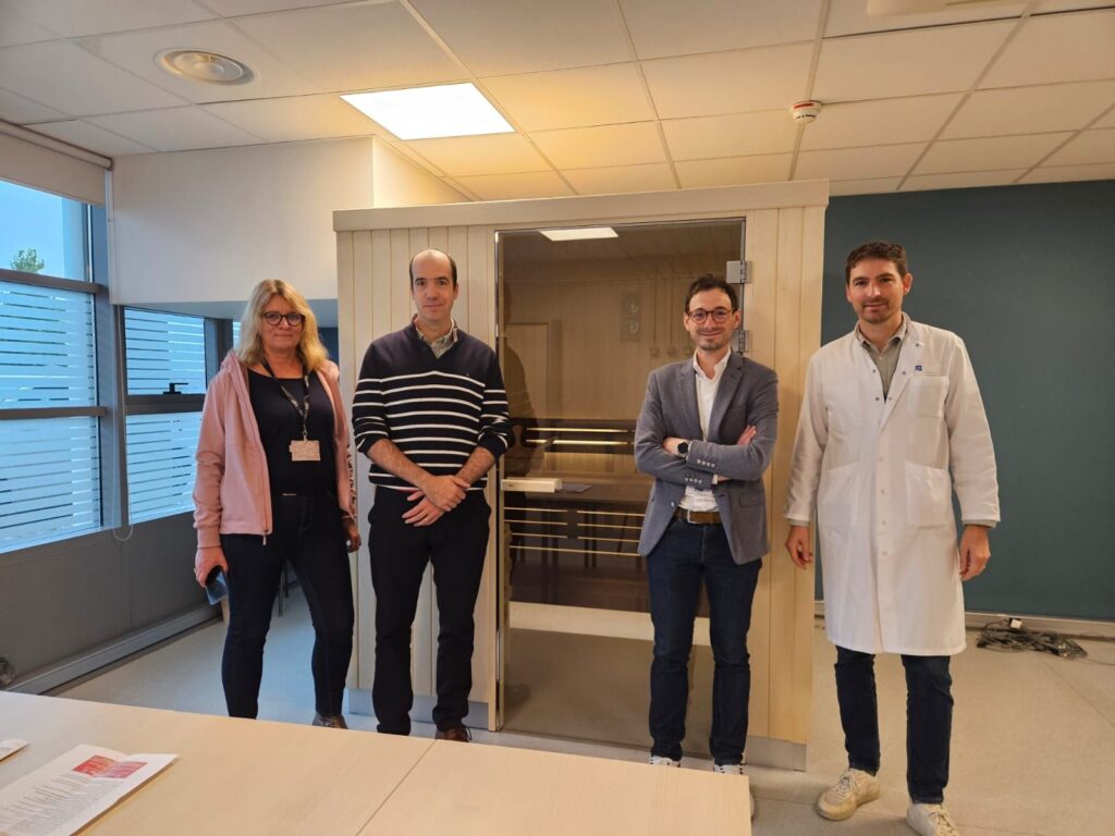 Intégration sauna CHRU de Nancy