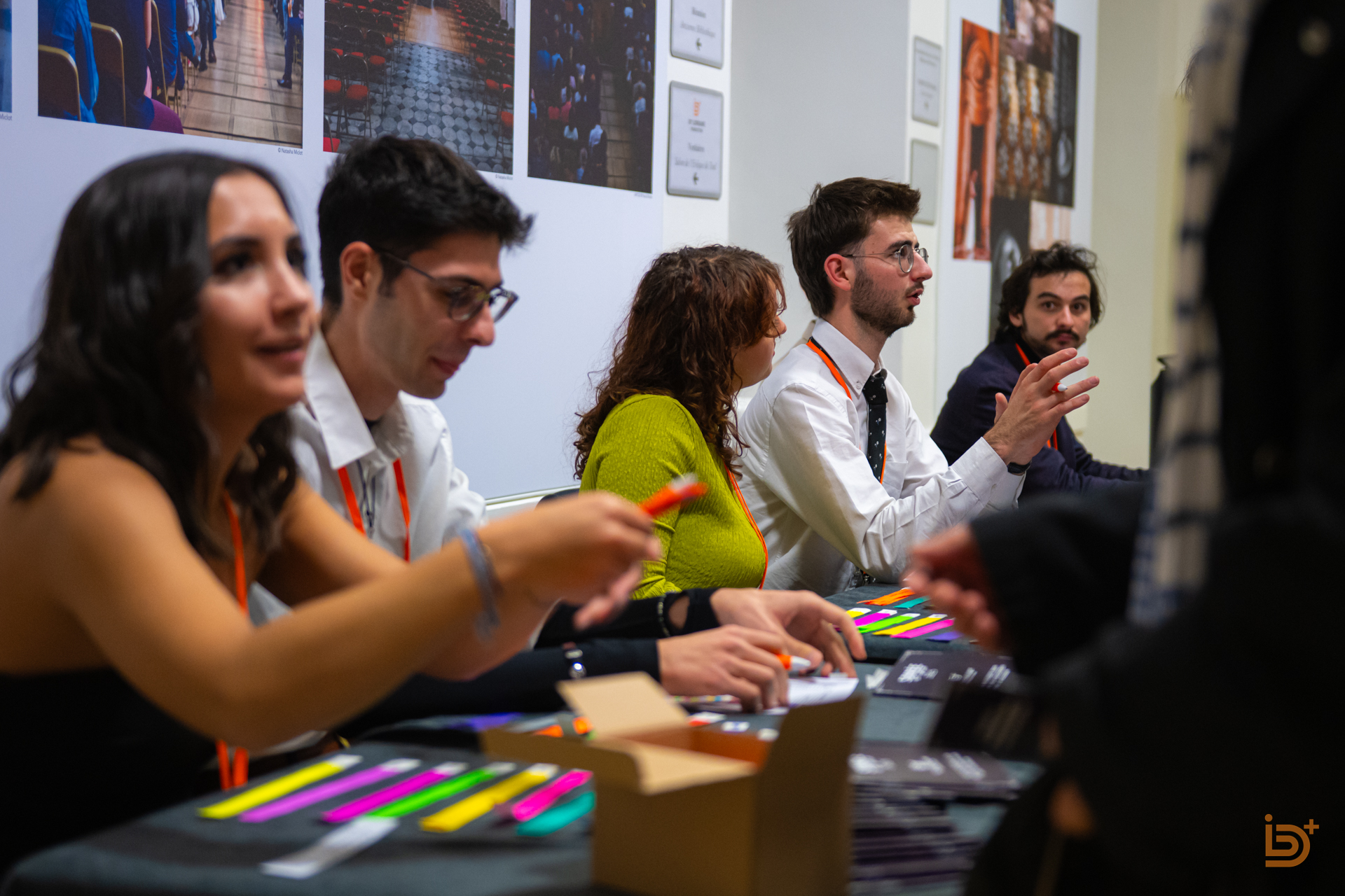 Accueil des convives avec l'aide des bénévoles de Fédélor