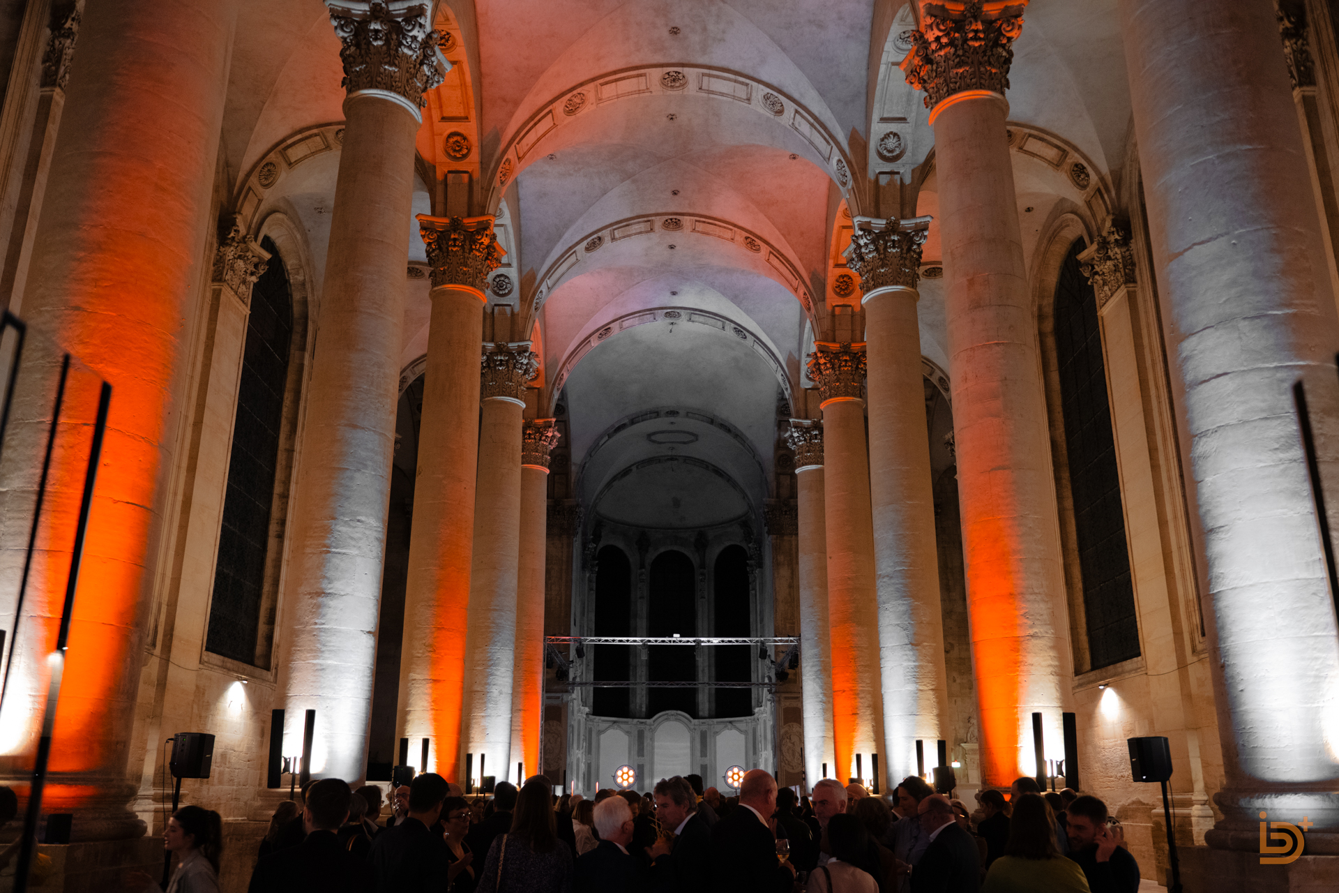 Cocktail dinatoire à l'abbatiale de l'Abbaye des Prémontrés