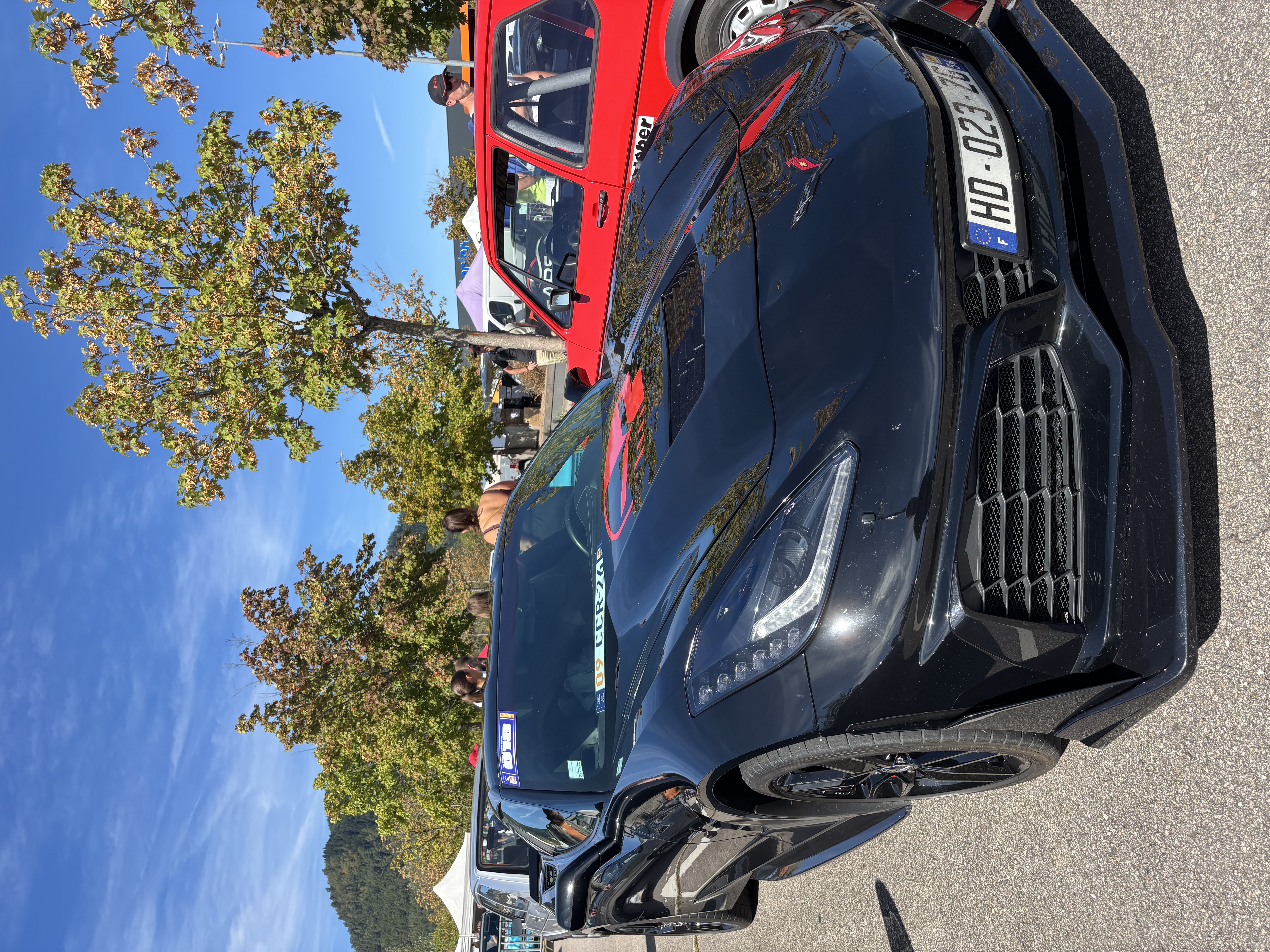 Arrivée à Saint-Dié-des-Vosges pour la pause déjeuner