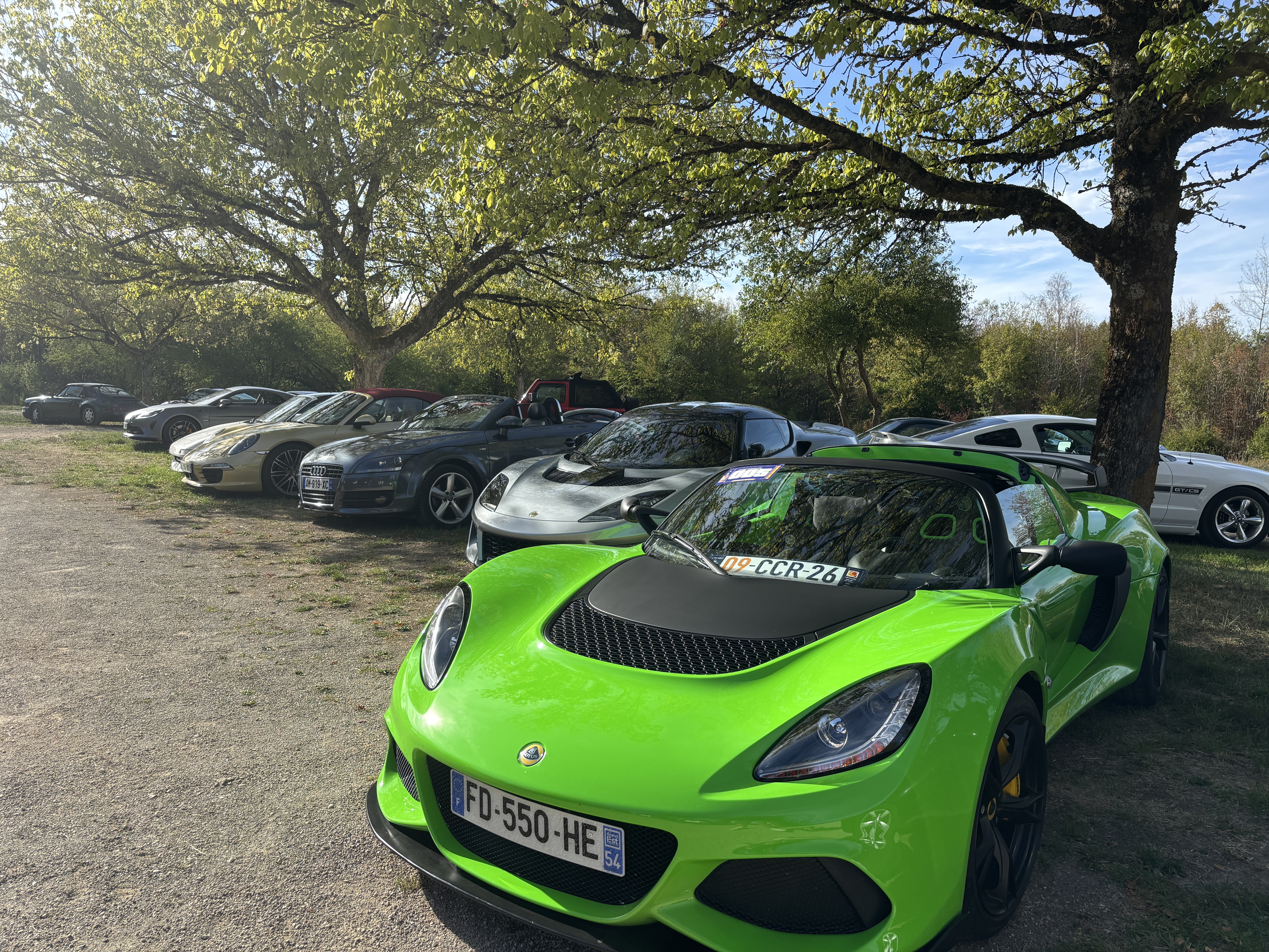 Arrivée au Musée de l'Automobile de Lorraine